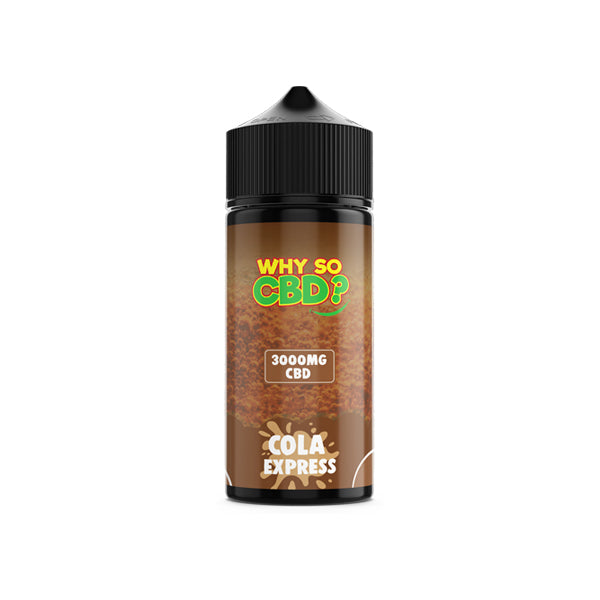 Why So CBD? 3000mg Full Spectrum CBD E-liquid 120ml