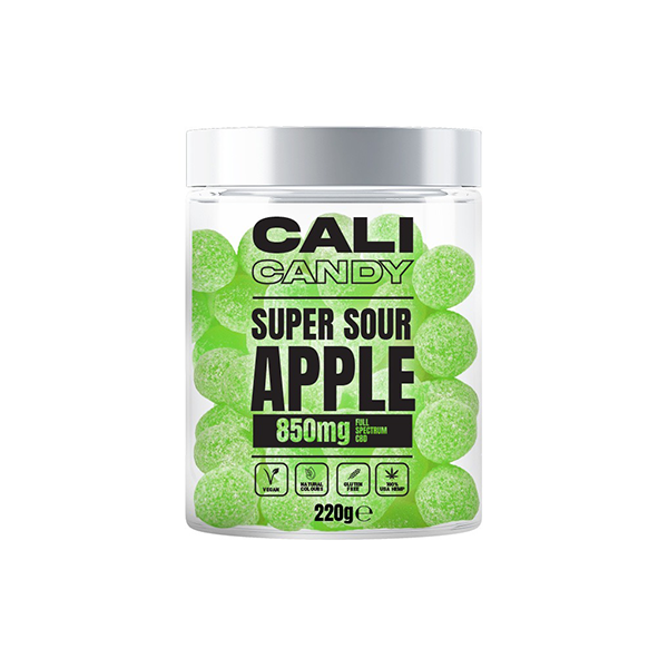 CALI CANDY 850mg Full Spectrum CBD Vegan Sweets (Small) - 10 Flavours