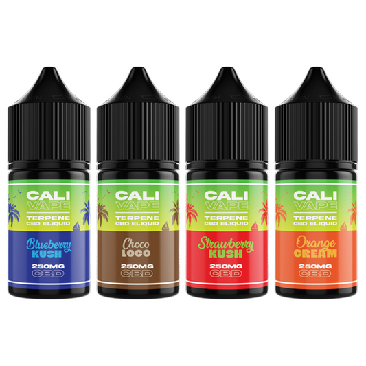 CALI VAPE 250mg Full Spectrum CBD E-liquid 10ml (60PG/40VG)